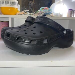 Platform Crocs